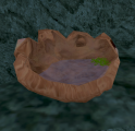 A puddle shell inside the dungeon.