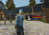 "The Dedicated Loremaster" Thorz hanging out in Serbule!