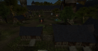 The town of Serbule Keep.