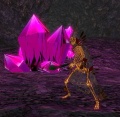 A Skeleton Mage near the entrance crystal.