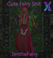"The Dedicated Loremaster" JentheFairy hanging out somewhere in Alharth.