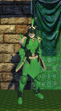 Extra-Fancy Seashell Armor Set
